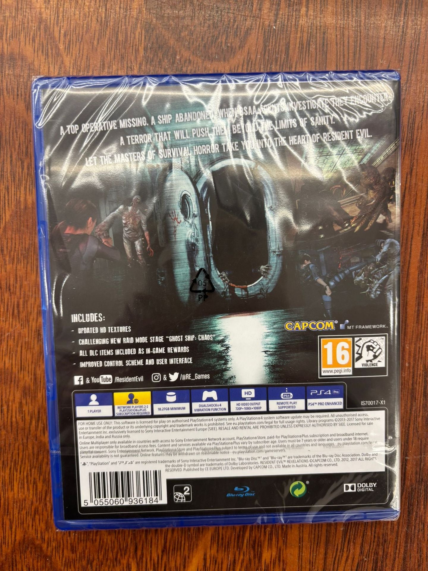 Resident Evil Revelations Hd PS4 UK Resident Evil Revelations Hd PS4 UK